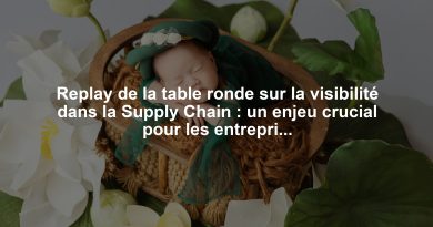 Replay de la table ronde sur la visibilité dans la Supply Chain : un enjeu crucial pour les entreprises