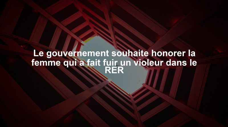 Le gouvernement souhaite honorer la femme qui a fait fuir un violeur dans le RER