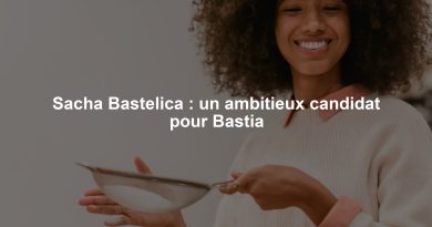 Sacha Bastelica : un ambitieux candidat pour Bastia