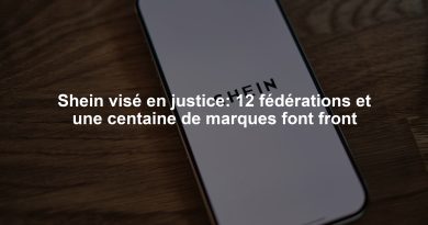 Shein visé en justice: 12 fédérations et une centaine de marques font front