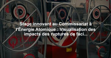 Stage innovant au Commissariat à l'Énergie Atomique : Visualisation des impacts des ruptures de facilities sur les machines
