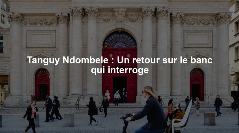 Tanguy Ndombele : Un retour sur le banc qui interroge