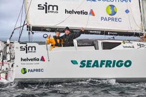 Transat Café L'OR 2025 : un duo Havrais en tête de la 2ème étape chez les Class 40