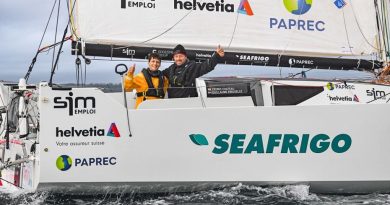 Transat Café L'OR 2025 : un duo Havrais en tête de la 2ème étape chez les Class 40