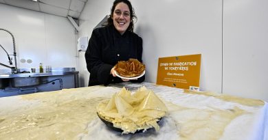 Avant et après cuisson, la spécialité est craquante.