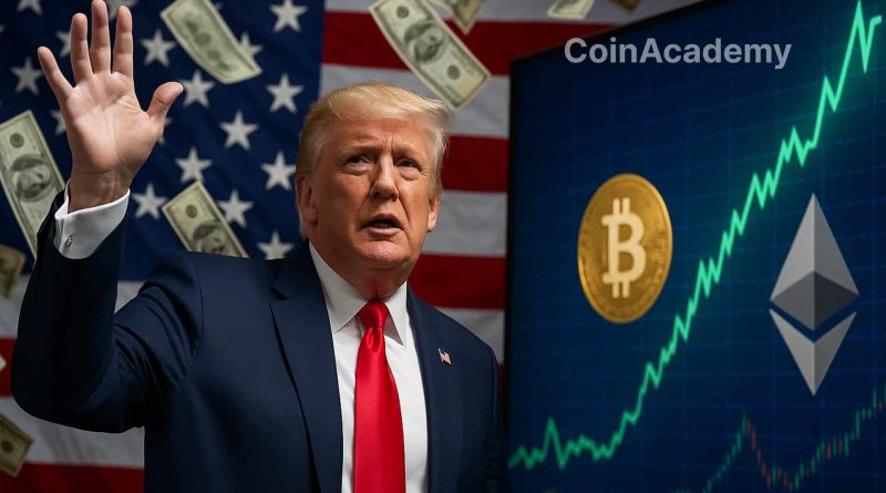 Trump annonce 2 000 dollars pour chaque Américain : impact positif sur le marché crypto
