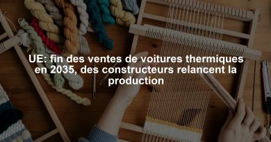 UE: fin des ventes de voitures thermiques en 2035, des constructeurs relancent la production