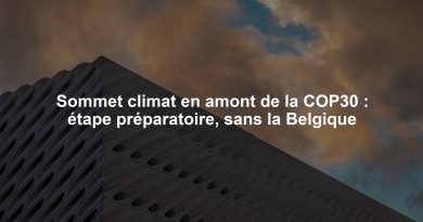Sommet climat en amont de la COP30 : étape préparatoire, sans la Belgique