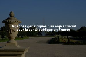 Urgences gériatriques : un enjeu crucial pour la santé publique en France