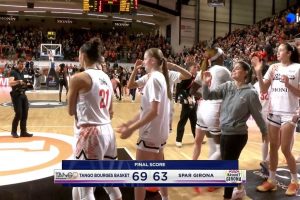 REPLAY. Tango Bourges Basket bat Gérone 69 à 63 en Euroleague