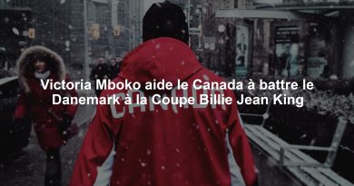 Victoria Mboko aide le Canada à battre le Danemark à la Coupe Billie Jean King