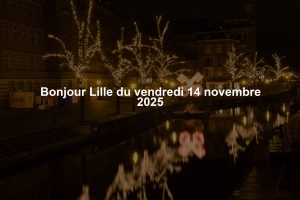 Bonjour Lille du vendredi 14 novembre 2025