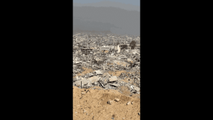 Gaza : ce que montre la « ligne jaune » sur l’étendue des destructions et des déplacements