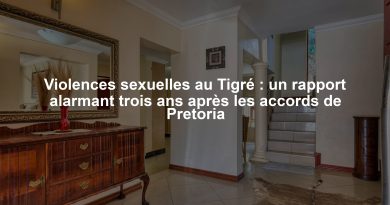 Violences sexuelles au Tigré : un rapport alarmant trois ans après les accords de Pretoria