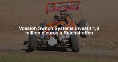 Vossloh Switch Systems investit 1,8 million d'euros à Reichshoffen