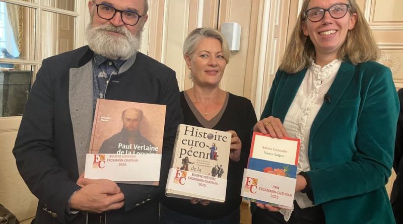 Adrien Genoudet remporte le prix Erckmann-Chatrian avec "Nancy-Saïgon" au Goncourt lorrain.