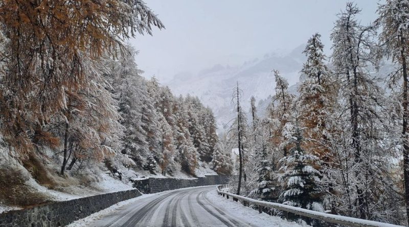 La neige revient à Isola 2000, Valberg et Auron dans les Alpes-Maritimes