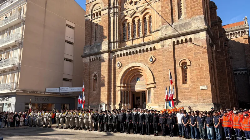 Commémoration du 11 novembre à Saint-Raphaël.