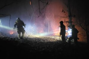 Incendie en Chartreuse : cinq hectares de végétation détruits par un vent chaud et violent