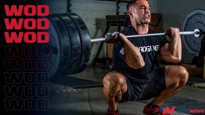 wod crossfit squat clean