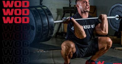 wod crossfit squat clean