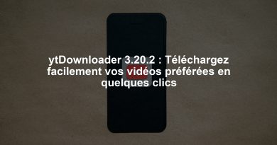 ytDownloader 3.20.2 : Téléchargez facilement vos vidéos préférées en quelques clics
