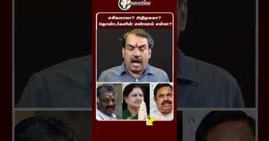 சசிகலா அல்லது அதிமுக? தொண்டர்களின் கருத்து என்ன?