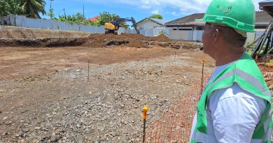 Le service de long séjour sera construit à la place de l’ancienne maternité (Crédit : Anne-Charlotte Lehartel).