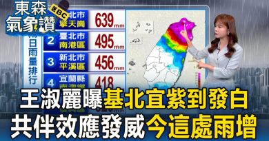 王淑麗 : Pluie accrue à Hualien, effet de la tempête !
