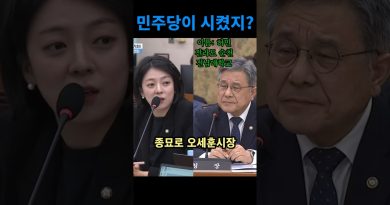 배현진 : 종묘 유네스코 사실 확인