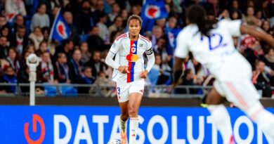 Wendie Renard, capitaine de l'OL Lyonnes, évoque son rôle d'exemple pour la jeunesse