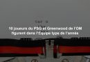 10 joueurs du PSG et Greenwood de l’OM figurent dans l’Équipe type de l’année