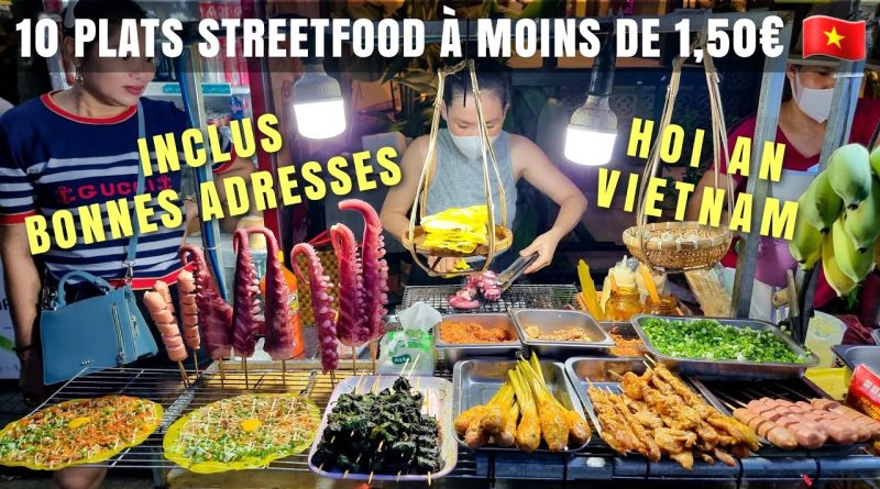 10 plats street food à moins de 1,50€ à Hoi An : bonnes adresses