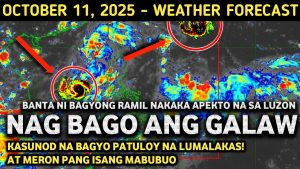 11 OCTOBRE 2025 : TEMPÊTE RAMIL S'INTENSIFIE, NOUVEAU PHENOMÈNE