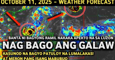 11 OCTOBRE 2025 : TEMPÊTE RAMIL S'INTENSIFIE, NOUVEAU PHENOMÈNE