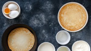 Découvrez la recette du Gâteau de Crêpes de Christine de Loroux-Bottereau - ICI