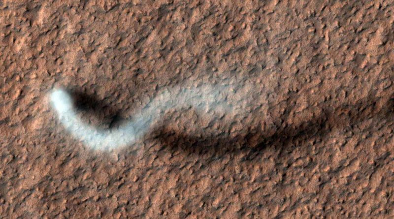Cric-crac : des décharges électriques observées sur Mars