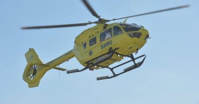 Un motard de 17 ans gravement blessé dans le nord du Gard, transporté par hélicoptère à Nîmes.
