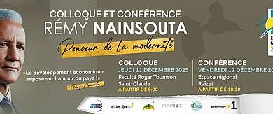 [ANNÉE CULTURELLE] Colloque et conférence Rémy Nainsouta, Penseur de la pluralité moderne