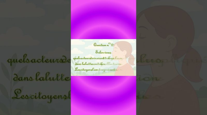 Journée nationale de la qualité de l'air : #shorts n° 132