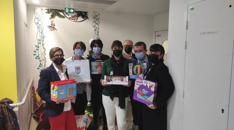 Montredon : Des jeux offerts au service pédiatrie de l'hôpital pour les jeunes patients