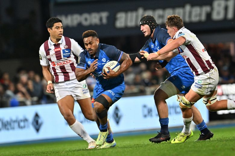 La tuile pour Adrea Cocagi.