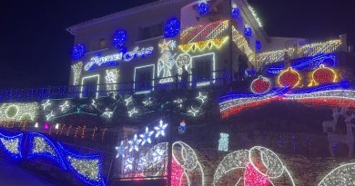 Un couple de retraités bagnolais transforme sa maison en village de Noël avec 750 000 LED