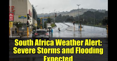 Alerte Météo : Tempêtes et Inondations en Afrique du Sud