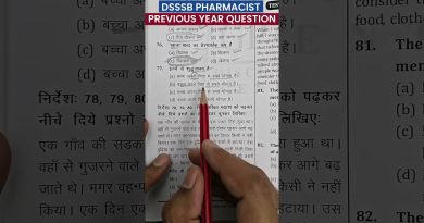 Questions d'examen DSSSB : Pharmacien - Années précédentes