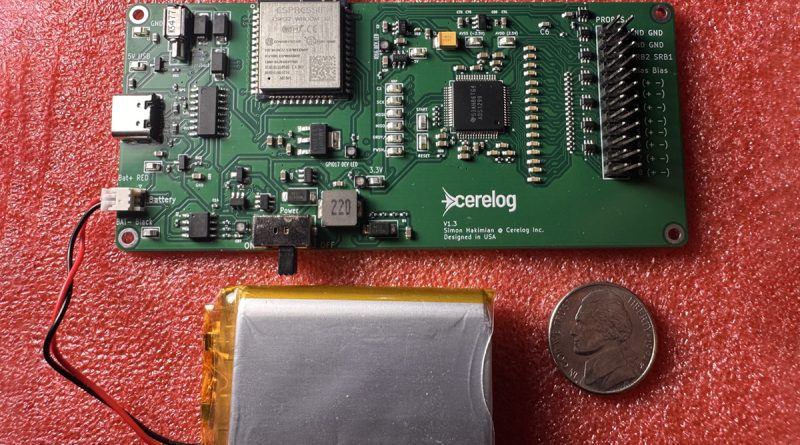 Cerelog ESP EEG ESP32 EEG acquisition board