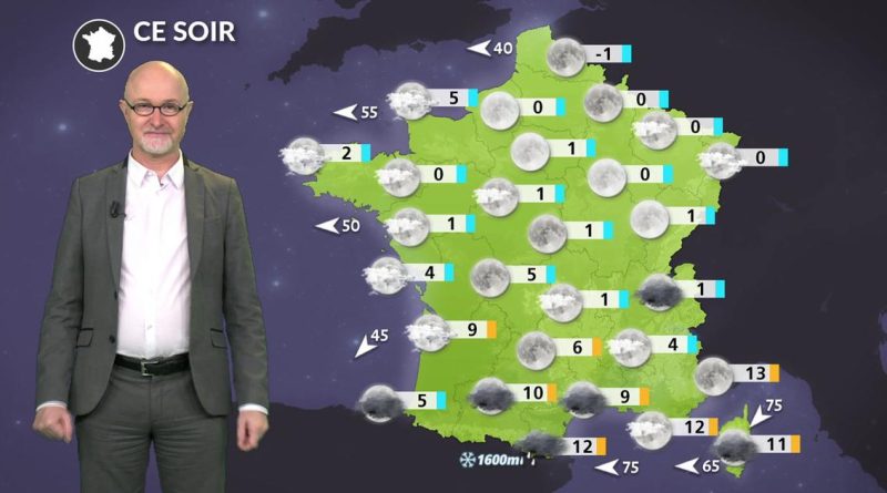 Météo du vendredi 26 décembre : soirée froide et agitée près de la Méditerranée