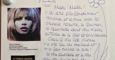 L’improbable correspondance entre Brigitte Bardot et une Vaudoise: «Je ne garde que le beau: son cœur, sa simplicité» - Le Temps
