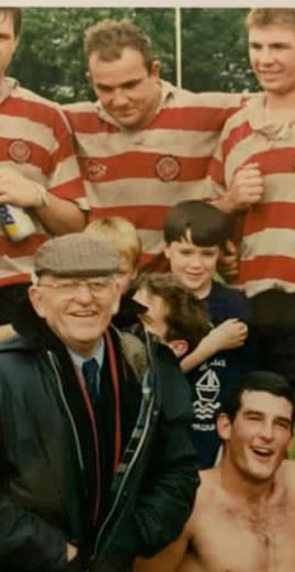 Will Collier, jeune ramasseur de balles à Rosslyn.