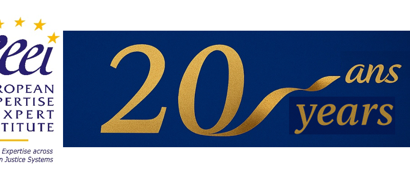 Invitation : Célébration des 20 ans de l'EEEI – Expertise judiciaire européenne et innovation